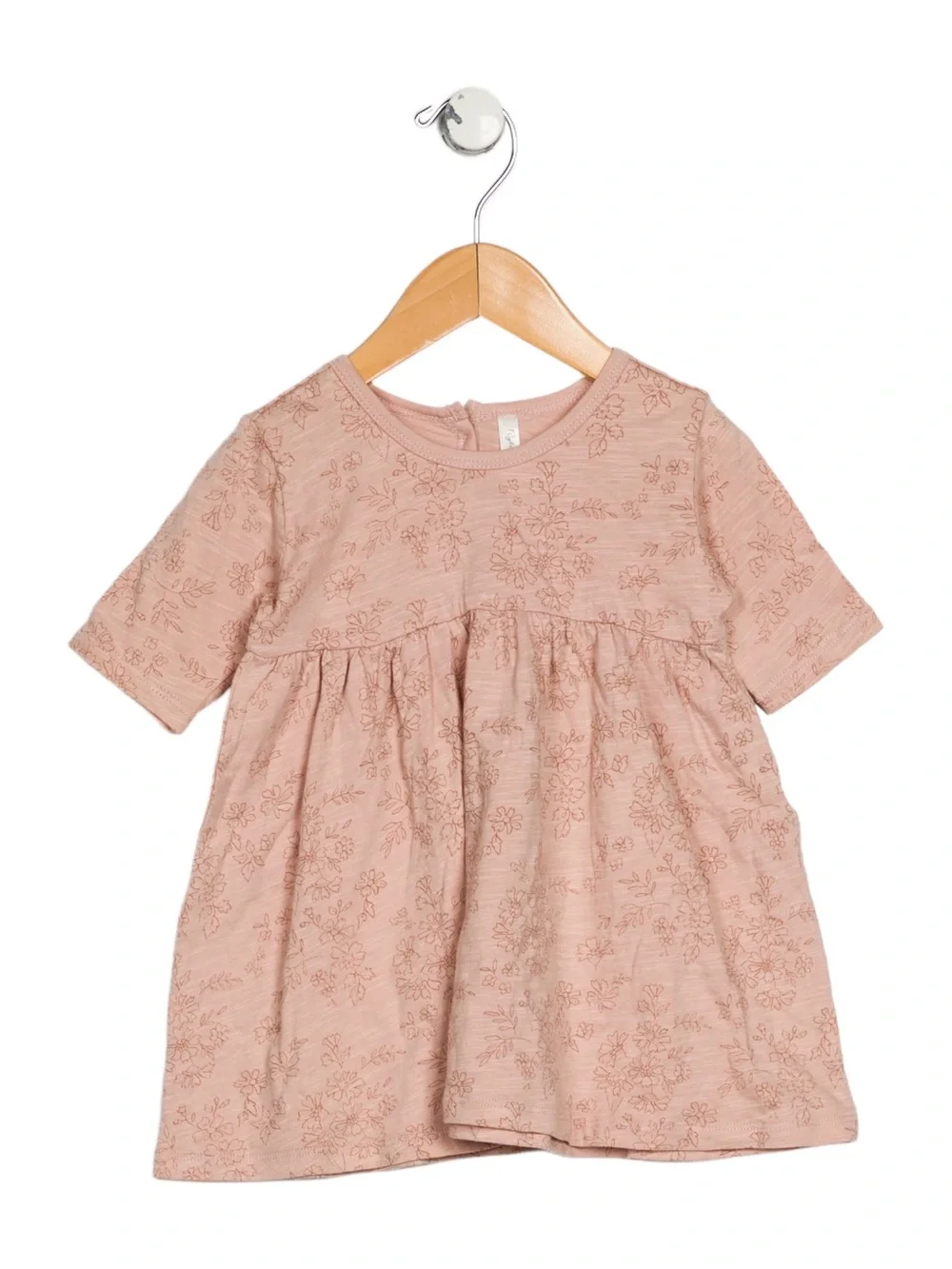 Rylee + Cru Floral Tunic Dress Toddler Girl Dusty Muave Cotton 2-3Y Cottagecore